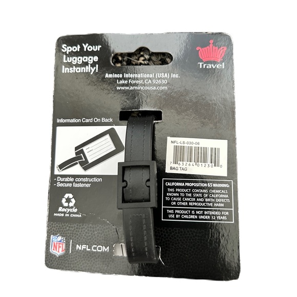 BRAND NEW NFL Indianapolis Colts Luggage/Bag Tag - Picture 4 of 6